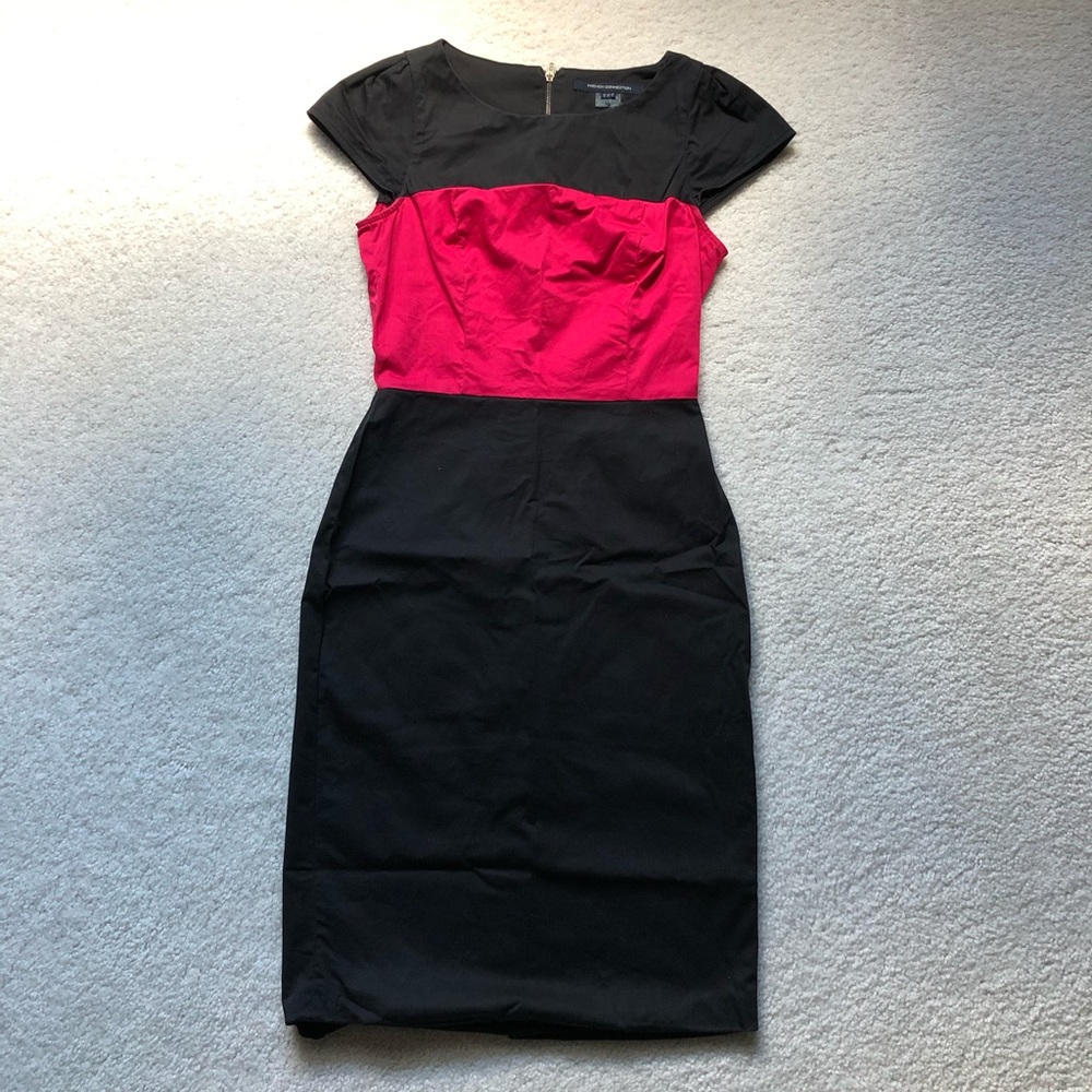 French Connection fitted dress